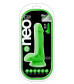 Зеленый фаллоимитатор 6 Inch Silicone Dual Density Cock with Balls - 15,24 см.