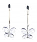 Зажимы для сосков с подвесками-бабочками Butterfly Clamps