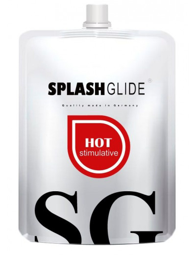 Возбуждающий лубрикант на водной основе Splashglide Hot Stimulative - 100 мл.