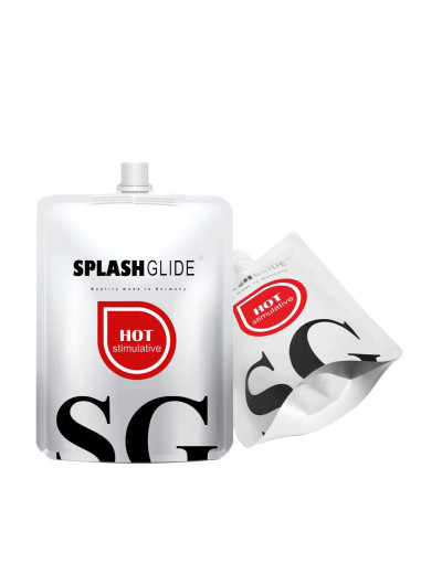 Возбуждающий лубрикант на водной основе Splashglide Hot Stimulative - 100 мл.