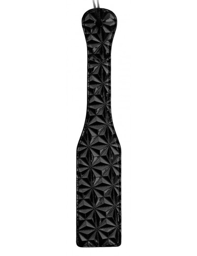 Черная шлепалка Luxury Paddle - 31,5 см.