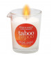 Массажное аромамасло с афродизиаками для женщин RUF Taboo Peche sucre - 60 гр.