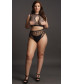 Эротический комплект Duo Net Key-Hole Bra Set