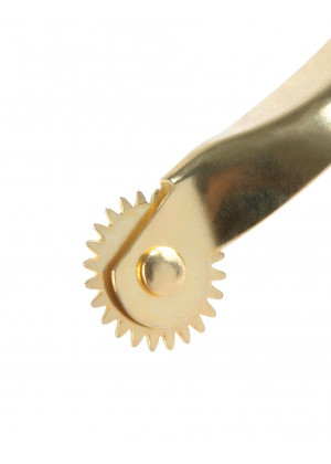Золотисто-черное колесо Вартенберга Wartenberg Wheel