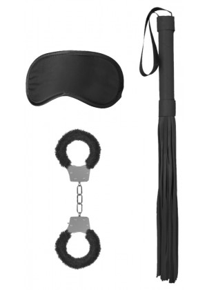 Черный набор для бондажа Introductory Bondage Kit №1