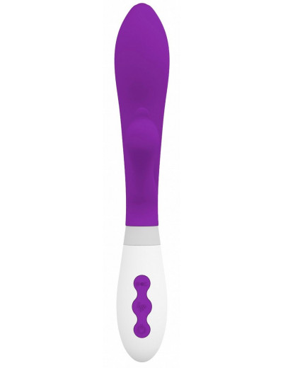 Фиолетовый вибратор-кролик Agave - 23,1 см.
