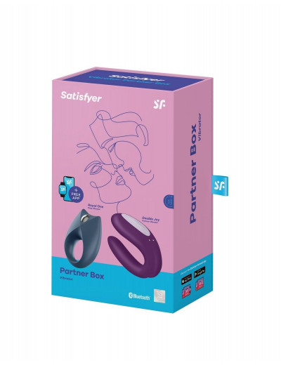 Набор вибростимуляторов Satisfyer Partner Box 2