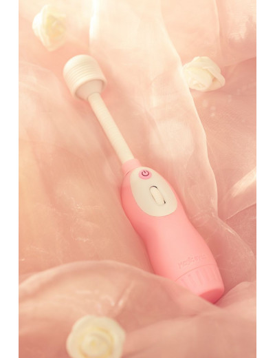 Розовый вибромассажёр LaFree DENMA