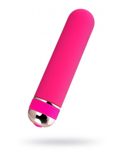Розовый нереалистичный мини-вибратор Mastick Mini - 13 см.