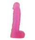 Розовый фаллоимитатор XSKIN 7 PVC DONG TRANSPARENT PINK - 18 см.