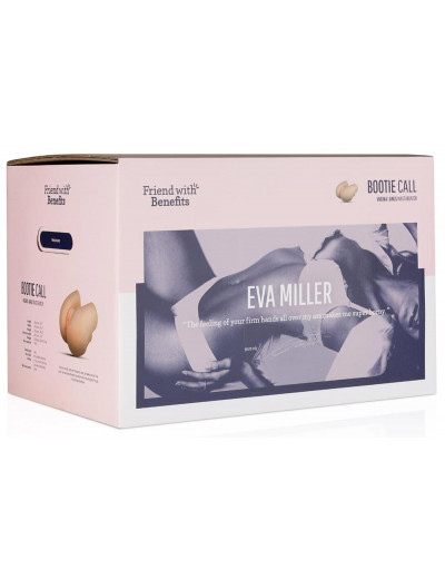 Телесный мастурбатор с 2 рабочими отверстиями Eva Miller Masturbator