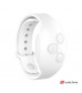 Зеленый вибратор для пар с белым пультом-часами Weatwatch Dual Pleasure Vibe