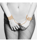 Дизайнерские золотистые наручники Desir Metallique Handcuffs Bijoux