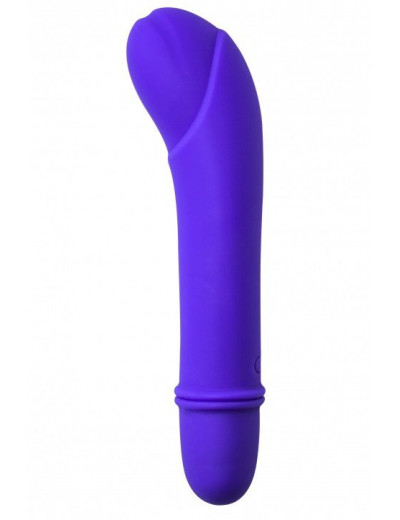 Фиолетовый мини-вибратор Universe Secret Flower - 12,6 см.