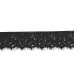 Черная кружевная маска Mystere Lace Mask