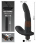 Черный вибромассажер простаты Naughty Finger Prostate Vibe - 13,8 см.