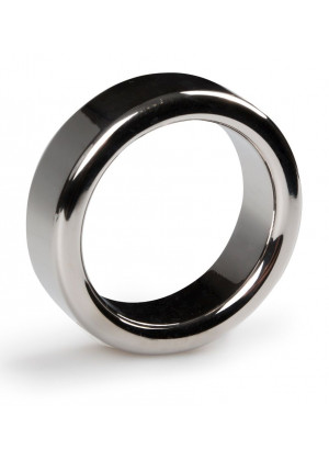 Серебристое эрекционное кольцо Sinner Metal Cockring Size L