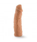 Насадка-фаллоимитатор для трусиков с плугом Realistic 8 Inch Lock On Dildo - 20,3 см.