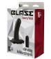 Черный полый страпон VIBRATING HOLLOW STRAP-ON с вибрацией - 16 см.