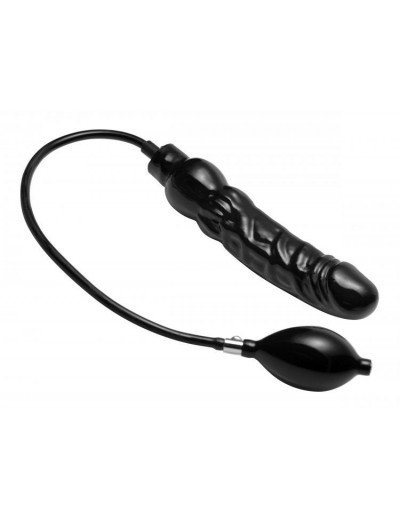 Фаллоимитатор с функцией расширения Primal Inflatable Dildo - 21,6 см.