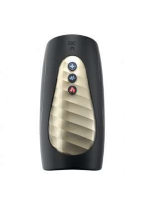 Черный мастурбатор Man Wand Pump One