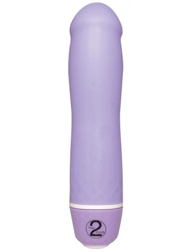 Сиреневый мини-вибратор Mini Sweety - 12,4 см.