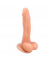 Телесный фаллоимитатор Realistic 8 James Deen - 21 см.