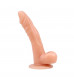 Телесный фаллоимитатор Realistic 8 James Deen - 21 см.