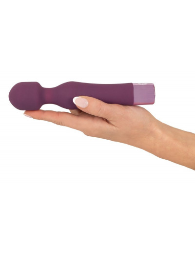Фиолетовый жезловый вибратор Wand Vibe - 18,4 см.