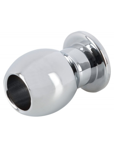 Алюминиевая анальная пробка с тоннелем Lust Tunnel Plug - 6,5 см.