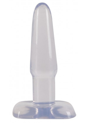 Прозрачная анальная втулка Crystal Clear Medium - 14,5 см.
