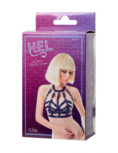Черная портупея H.E.L. GIllie