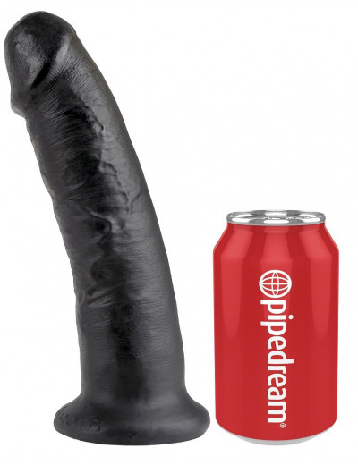 Чёрный фаллоимитатор 9  Cock - 22,9 см.