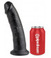 Чёрный фаллоимитатор 9  Cock - 22,9 см.