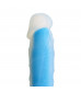 Голубой фаллоимитатор-реалистик So Divine Blue Mamba Dildo - 19 см.