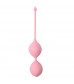 Розовые вагинальные шарики SEE YOU IN BLOOM DUO BALLS 36MM
