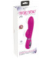 Лиловый вибратор-кролик Super Soft Silicone Rabbit Vibrator - 20,2 см.