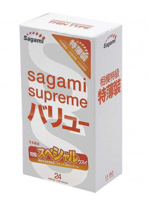 Ультратонкие презервативы Sagami Xtreme Superthin - 24 шт.