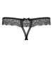Кружевные контактные трусики с декором