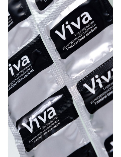 Презервативы с точечками VIVA Dotted - 12 шт.
