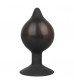 Расширяющаяся анальная пробка со съемным шлангом Medium Silicone Inflatable Plug - 10,75 см.