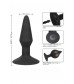 Расширяющаяся анальная пробка со съемным шлангом Medium Silicone Inflatable Plug - 10,75 см.