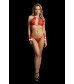 Эффектный комплект белья Snow Angel Lace Lingerie Set