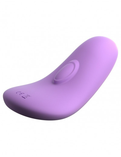 Фиолетовый компактный вибростимулятор Remote Silicone Please-Her