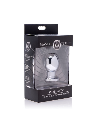 Малый анальный расширитель Small Abyss 1.5 Inch Hollow Anal Dilator - 6,1 см.