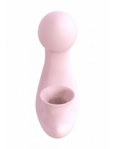 Розовый вибратор для G-точки Irresistible Desirable с бесконтактной клиторальной стимуляцией