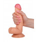 Фаллоимитатор на присоске Realstick Nude - 20 см.