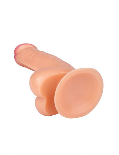 Фаллоимитатор на присоске Realstick Nude - 20 см.