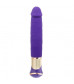 Фиолетовый вибратор ECSTASY Deluxe Rowdy Dong - 21,5 см.
