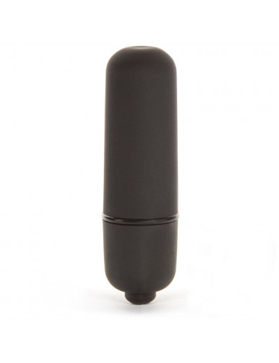Черная вибропуля X-Basic Bullet Mini 10 speeds - 5,9 см.